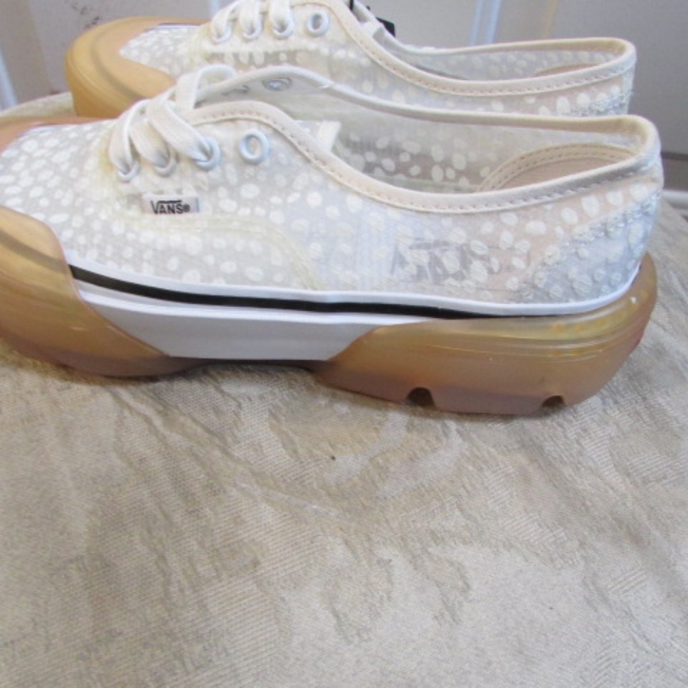 New Vans Mesh Dx Modular "Swap It" Dots White Sz … - image 7